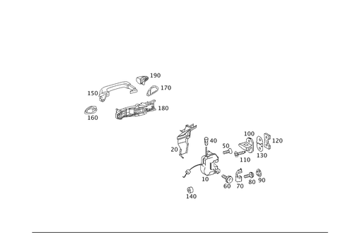 Locking System for 2002 Mercedes-Benz C230 #0