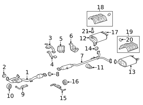 Gaskets & Sealing Systems for 2013 Toyota Camry #0