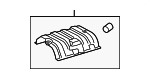 5815207012 - Exhaust: Front Insulator for Toyota: Avalon, Camry Image