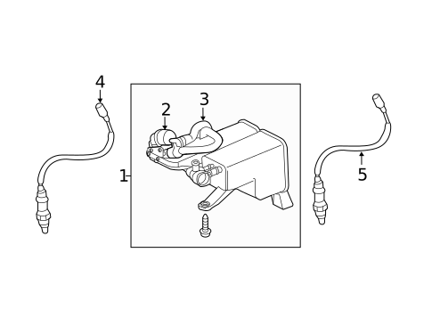 Emission Components for 2017 Volkswagen Touareg #0