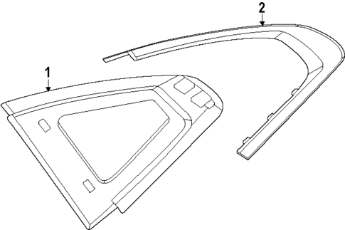 Glass & Hardware for 2025 BMW 228 xDrive Gran Coupe #0