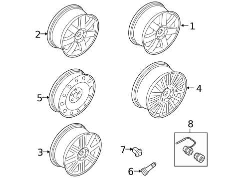 Wheel for 2005 Mercury Montego #0