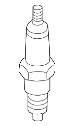 6K905601D - Electrical: Spark Plug for Volkswagen: Beetle, Golf, Golf Alltrack, Golf SportWagen, GTI, Jetta, Passat Image