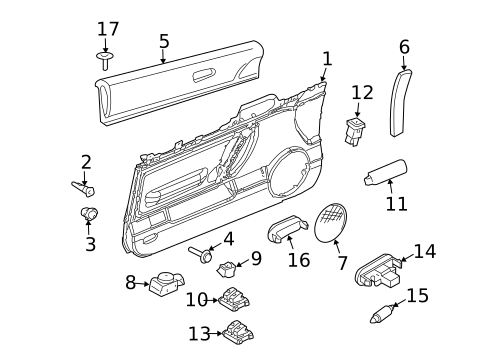 Anti-Theft Components for 2009 Volkswagen Beetle #1