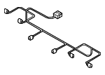 4G8971095AK - Body: Wire Harness for Audi Image