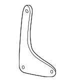 10237271 - Electrical: Alternator Brace for Cadillac: Escalade | Chevrolet: C1500, C2500, C3500, Express 1500, Express 2500, Express 3500, K1500 Pickup, K2500 Pickup, K3500 Pickup, P30, Suburban C1500, Suburban C2500, Suburban K1500, Suburban K2500, Tahoe | GMC: C2500 Pickup, C3500 Pickup, K1500 Pickup, K2500 Pickup, K3500 Pickup, Savana 1500, Savana 2500, Savana 3500, Suburban C1500, Suburban C2500, Suburban K1500, Suburban K2500, Yukon Image