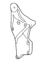 15589747 - Electrical: Alternator Bracket for Chevrolet: Blazer, C1500, C2500, C3500, K1500 Pickup, K2500 Pickup, K3500 Pickup, Suburban C1500, Suburban C2500, Suburban K1500, Suburban K2500, Tahoe | GMC: C1500 Pickup, C2500 Pickup, C3500 Pickup, K1500 Pickup, K2500 Pickup, K3500 Pickup, Suburban C1500, Suburban C2500, Suburban K1500, Suburban K2500, Yukon Image