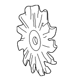 1989581 - Electrical: Fan for Buick: Century, Commercial Chassis, LeSabre, Park Avenue, Regal, Roadmaster, Skylark, Somerset | Cadillac: Brougham | Chevrolet: Astro, Beretta, Blazer, C1500, C2500, C3500, Camaro, Caprice, Corsica, Corvette, G10, G20, G30, Impala, K1500 Pickup, K2500 Pickup, K3500 Pickup, Lumina, P30, Suburban C1500, Suburban C2500, Suburban K1500, Suburban K2500, Tahoe | GMC: C1500 Pickup, C2500 Pickup, C3500 Pickup, G1500, G2500, G3500, K1500 Pickup, K2500 Pickup, K3500 Pickup, P3500, Safari, Suburban C1500, Suburban C2500, Suburban K1500, Suburban K2500, Yukon | Oldsmobile: 88, 98, Achieva, Custom Cruiser, Delta 88 | Pontiac: 6000, Bonneville, Firebird, Grand Am Image