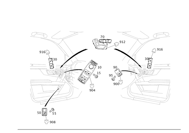 385451228 - Electrical System: Coupling, Mechanical for Mercedes-Benz Image image