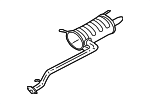 287003C800 - Exhaust: Muffler for Kia Image