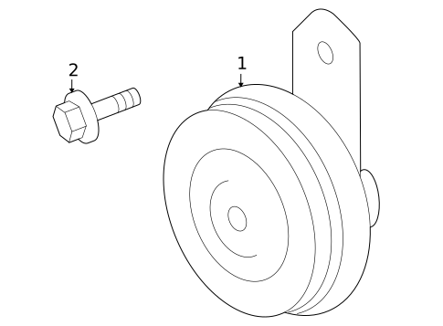 Horn for 2011 Scion xB #0
