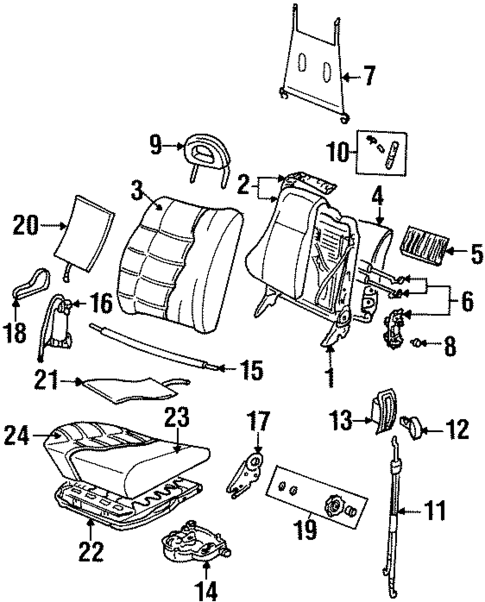 Heated Seats for 1997 Cadillac Catera #4