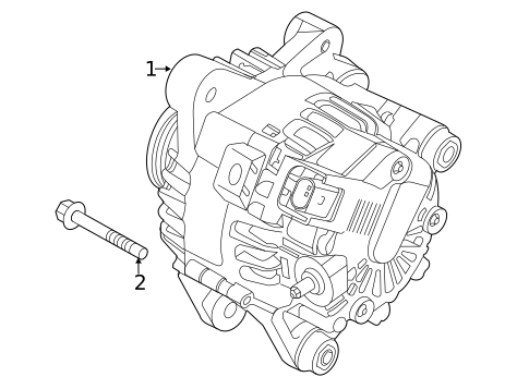 Alternator for 2022 Kia K5 #1