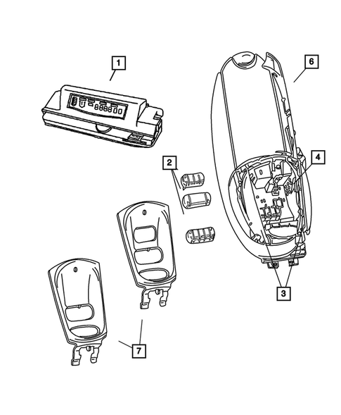 Consoles for 2005 Chrysler Town & Country #2