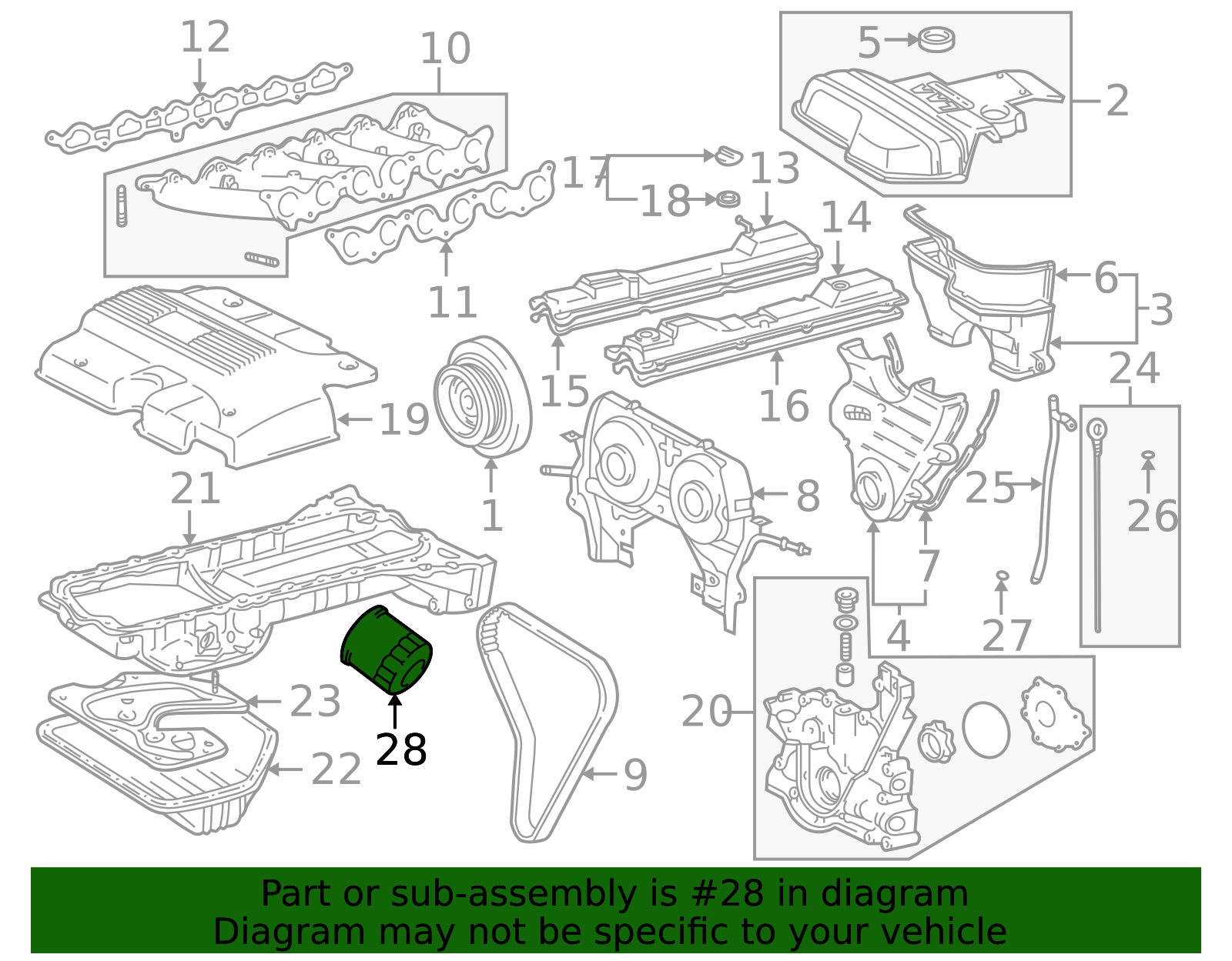 確認画像 90915-YZZD1 - Oil Filter 1990-2008 Lexus | Longo Lexus Parts