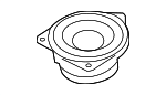 65139141494 - Body: Pkg Tray Speaker for BMW: 1 Series M, 128i, 135i, 135is, 325i, 325xi, 330i, 330xi, X3, X5 Image