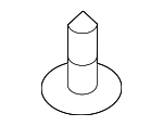 11570498 - Body: Bumper Cover Bolt for GM Image