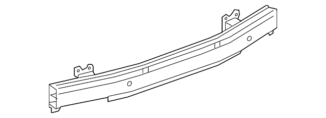 2016-2020 Cadillac CT6 Rear Bumper Impact Bar 84560484 GM ...