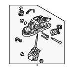 46700J5100 - Body: Shifter Assembly for Kia: Stinger Image