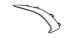 2958855100 - Body: Side Trim for Mercedes-Benz Image