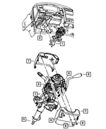 5150223AC - : Steering Column Bracket for Mopar Image