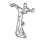 1780904800 - Cooling System: Inter-cooler Rear Bracket for Mercedes-Benz Image