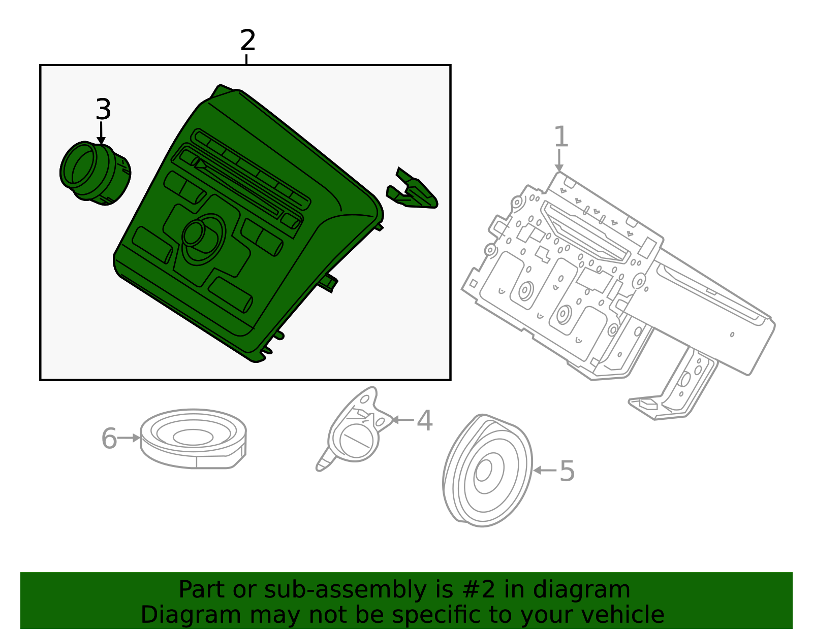 39170-TR2-A21 - Radio Module Interface 2012 Honda Civic | Honda Parts ...