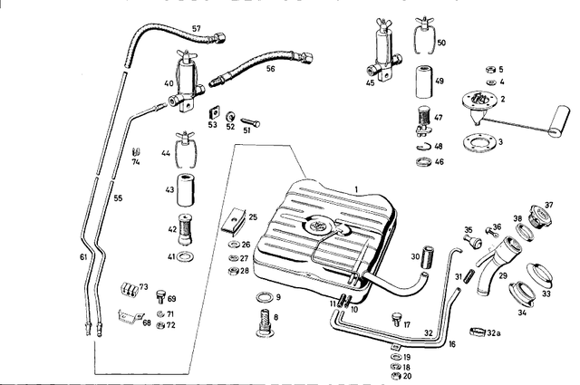 1054700270 - : Fuel Pipe for Mercedes-Benz Image