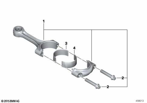 Connecting Rod with Bearing for 2020 BMW-Motorrad C 650 GT #0