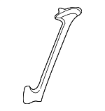 15150120 - Body: Body A-Pillar for Chevrolet: Blazer, S10 | GMC: Jimmy, Sonoma | Oldsmobile: Bravada Image