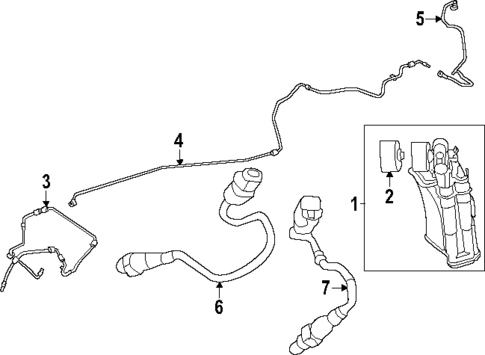 Emission Components for 2024 Mercedes-Benz SL 43 AMG&reg; #0