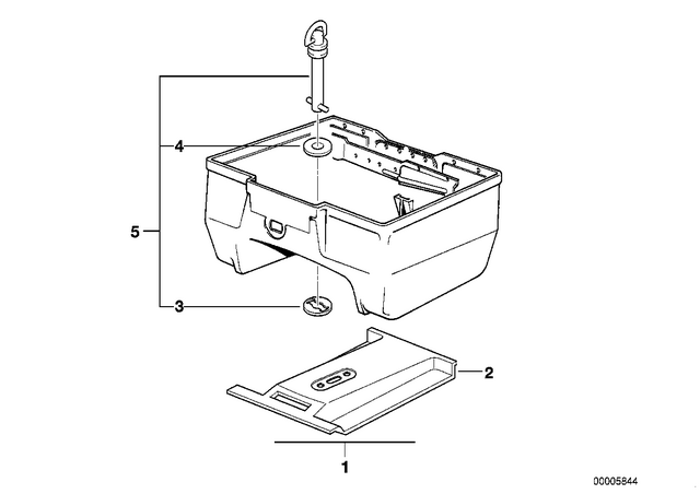 46542300445 - : Screw Plug for BMW-Motorrad Image