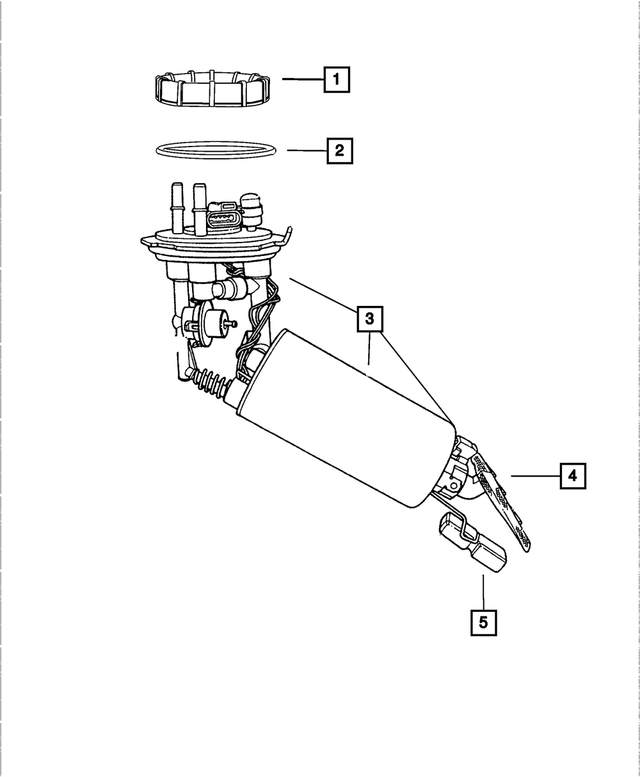4581481AA - Fuel: Lock Ring Cam for Mopar Image image