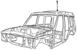 ASR2330 - : Body Assembly for Land Rover: Discovery Image