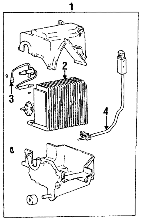Evaporator Components for 1996 Hyundai Accent #0