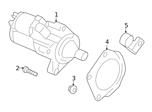 Starter for 2007 Chrysler Sebring #0