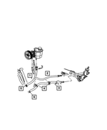 6503422 - Steering: Supply Hose Clamp for Mopar Image