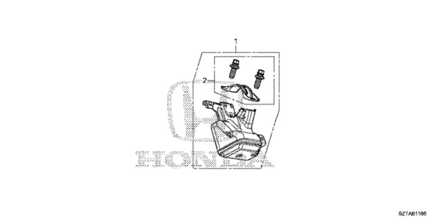 Key Cylinder Components (Smart) for 2016 Honda CR-Z #0