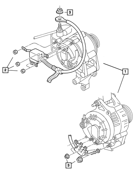 Alternators for 2002 Dodge Durango #0