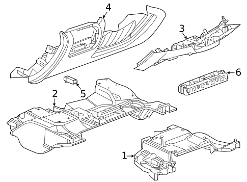 Instrument Panel Components for 2025 Cadillac CT5 #0