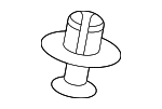 7586706030 - Body: Wheel Opening Molding Clip for Lexus Image