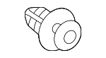 7586768010 - Body: Wheel Opening Molding Clip for Lexus Image