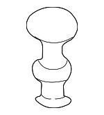 51498237075 - Body: Trunk Lid Trim Rivet for BMW: 128i, 135i, 323Ci, 323i, 325Ci, 325i, 325xi, 328Ci, 328i, 328i xDrive, 328xi, 330Ci, 330i, 330xi, 335d, 335i, 335i xDrive, 335is, 335xi, iX, M3, X3, X4 Image