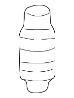 51248254063 - Body: Stop Bumper for BMW: 1 Series M, 128i, 135i, 135is, 318i, 318is, 318ti, 323Ci, 323i, 325Ci, 325i, 325is, 325xi, 328Ci, 328i, 328i xDrive, 328xi, 330Ci, 330i, 330xi, 335d, 335i, 335i xDrive, 335is, 335xi, 525i, 525xi, 528i, 528i xDrive, 528xi, 530i, 530xi, 535i, 535i xDrive, 535xi, 540i, 545i, 550i, 645Ci, 650i, 745i, 745Li, 750i, 750Li, 760i, 760Li, Alpina B7, M3, M5, M6, X1, X3, X5, Z3, Z4, Z8 Image