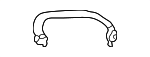 9094702F25 - Brakes: Brake Hose for Toyota: Land Cruiser Image