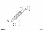 33532322734 - : Spring Strut, Rear for BMW-Motorrad Image