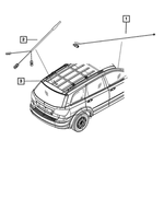 5064793AB - : Base Cable And Bracket Antenna for Mopar Image
