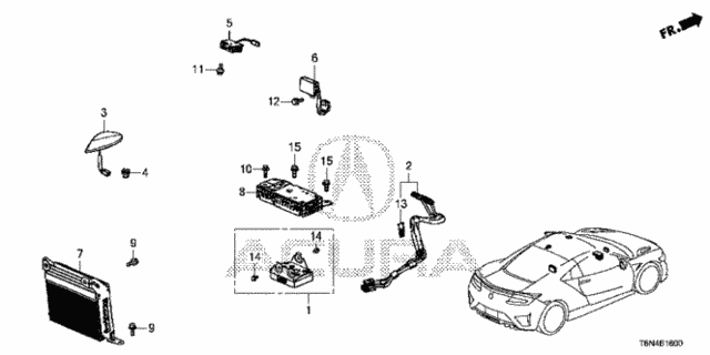 Radio Antenna for 2020 Acura NSX #0