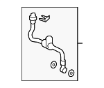 1464TZ5A01 - : Brake Hose for Honda: Passport, Pilot, Ridgeline Image
