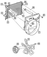 2AMR2480AA - Cooling: Engine Cooling Radiator for Mopar Image